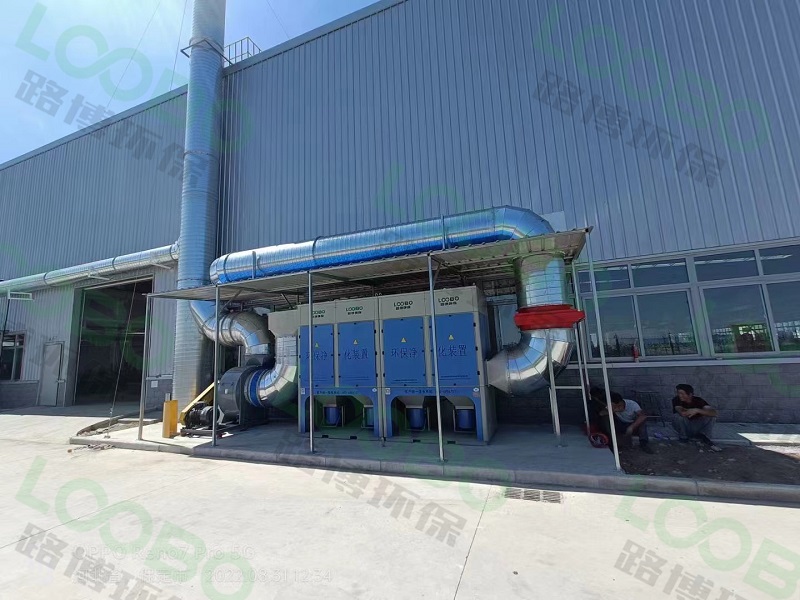  河北某機械企業(yè)多工位煙塵凈化系統(tǒng)驗收通過